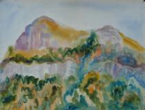 Пейзаж от Комщица, 1981